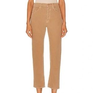 NWT Mother Denim The Tomcat Jeans in Lark - Tan size 29